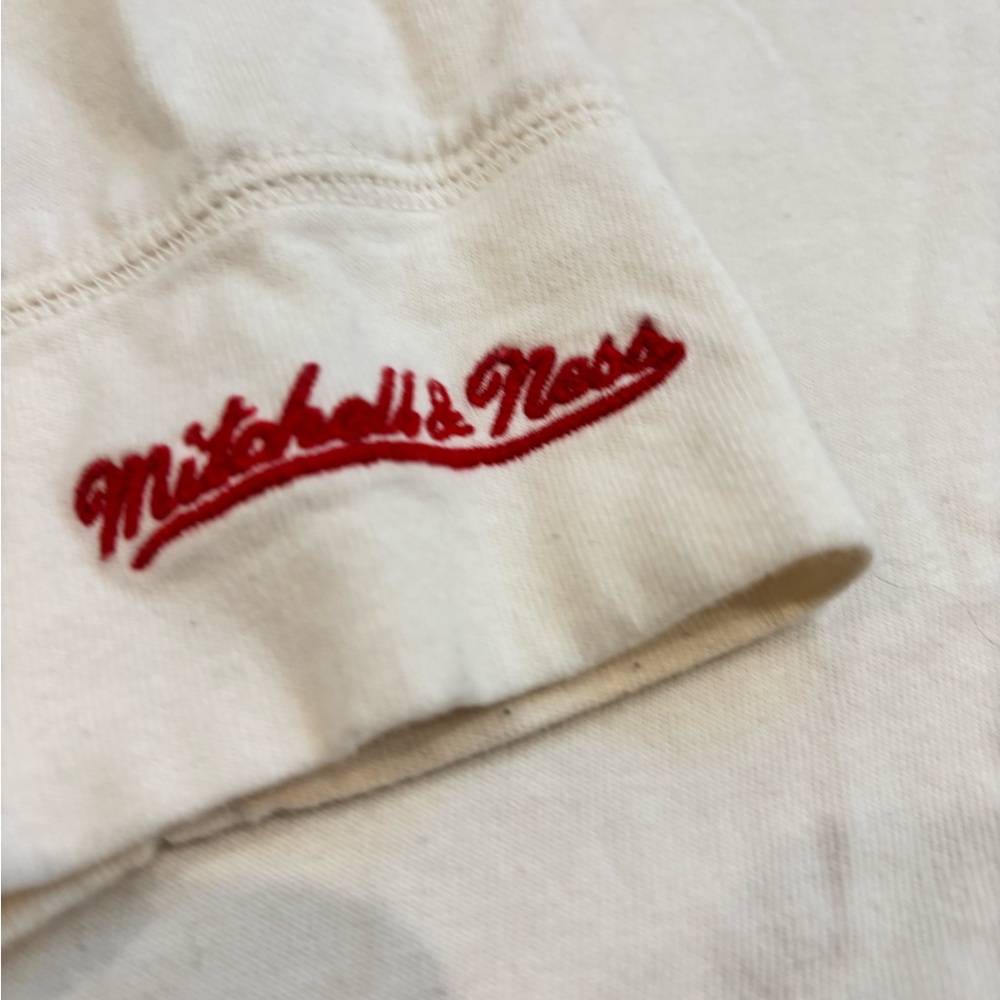Mitchell & Ness White San Francisco 49ers Throwback XXL - Picture 3 of 9